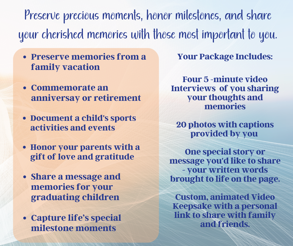 Memories and Milestones pkg 2
